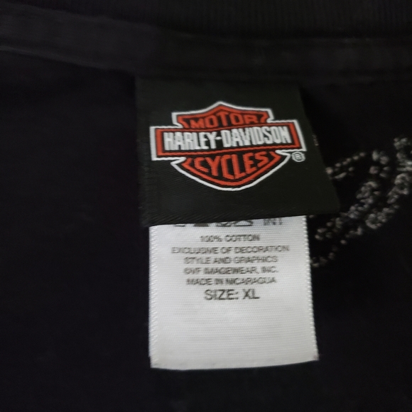 Vintage Harley-Davidson's distressed shirt - Picture 8 of 9